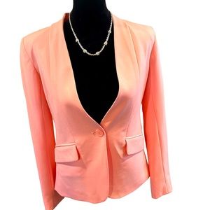 New York & Co Blush Pink Blazer Perfect for work or leisure
